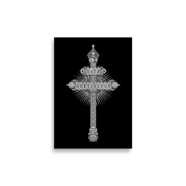 I hate the Antichrist poster - Image 2